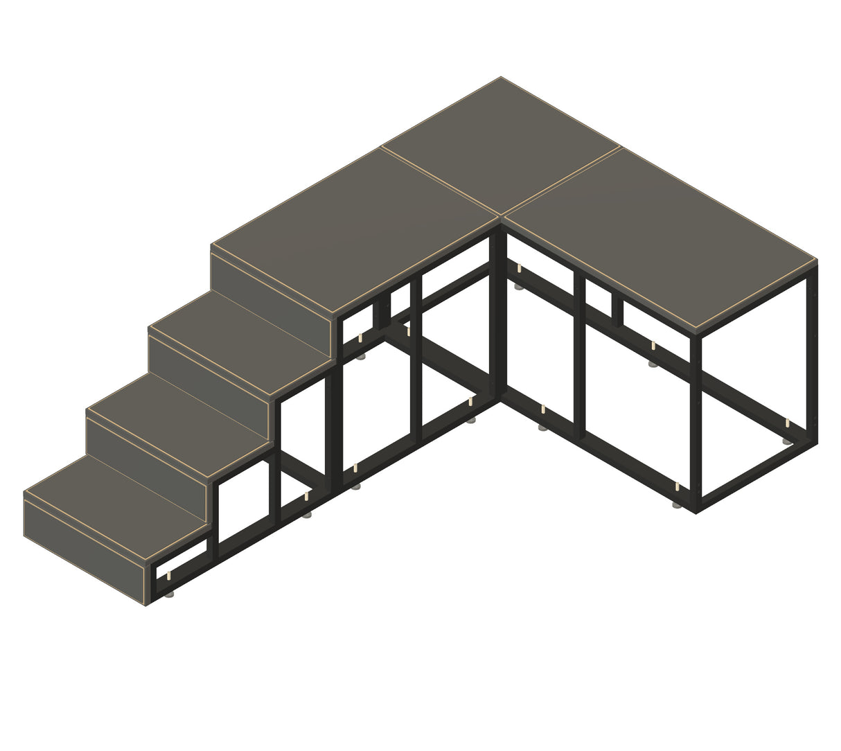 MiPod Stairs and Platforms - iCoolsport