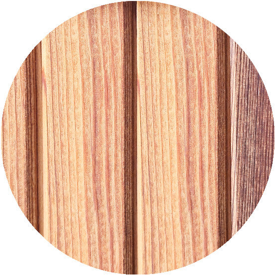 Cedar Panel Width Raw or Sealed - iCoolsport