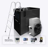 MiPod Elite Ice Bath w External Turbo Mini Chiller, Water Filtration and Sanitisation
