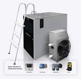 MiPod Elite Ice Bath w External Turbo Mini Chiller, Water Filtration and Sanitisation