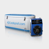 IceMate Inflatable Portable Ice Bath and Compact Cool Ice Bath Chiller Package - iCoolsport