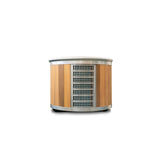 iSteel All-In-One Stainless Steel and Cedar Cold Plunge