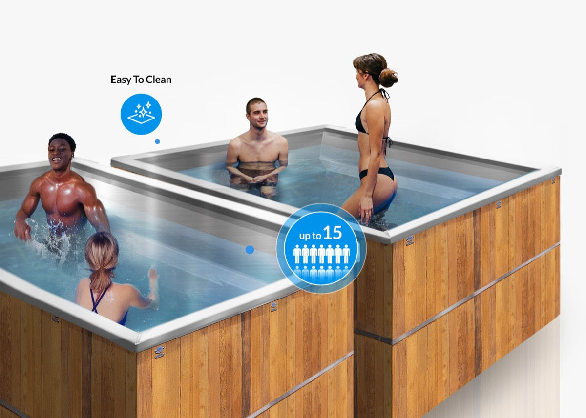Stainless Steel Plunge Pools - iCoolsport
