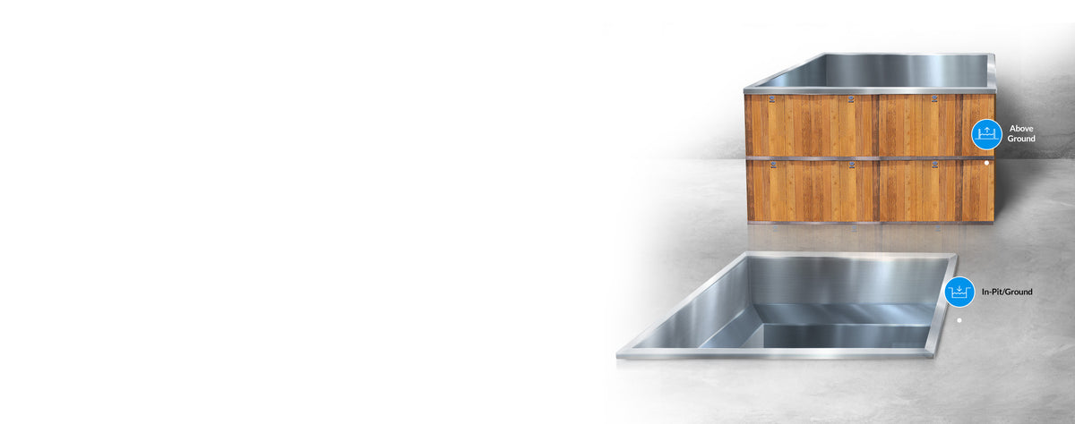Stainless Steel Plunge Pools - iCoolsport