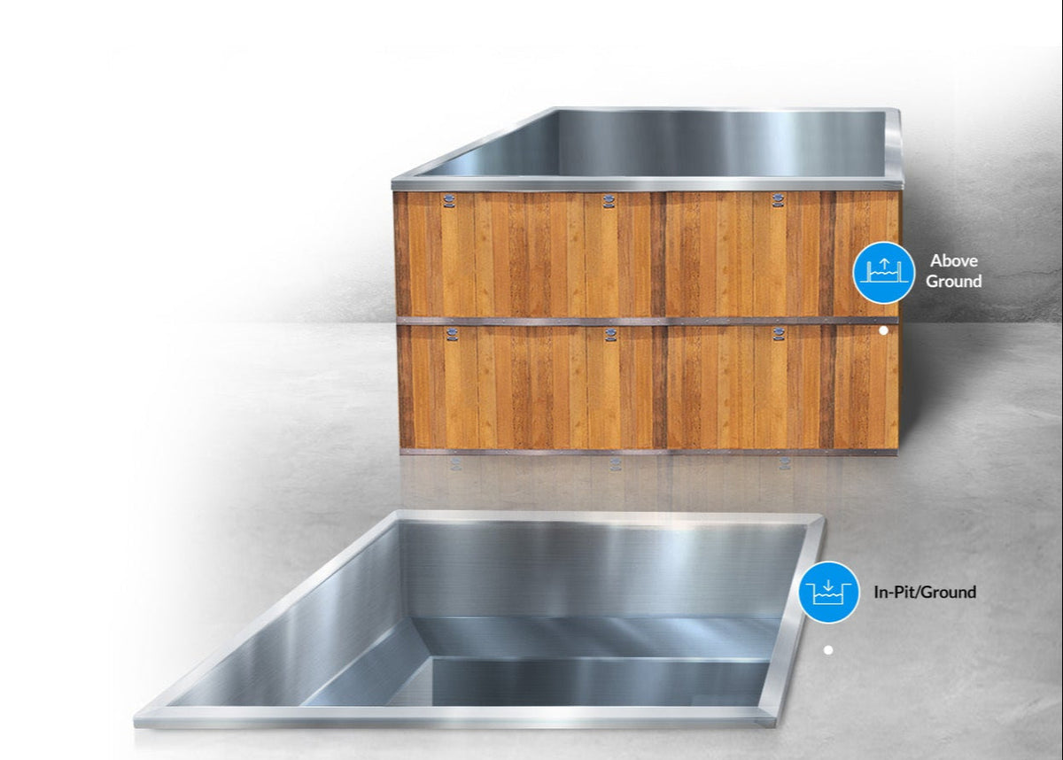 Stainless Steel Plunge Pools - iCoolsport