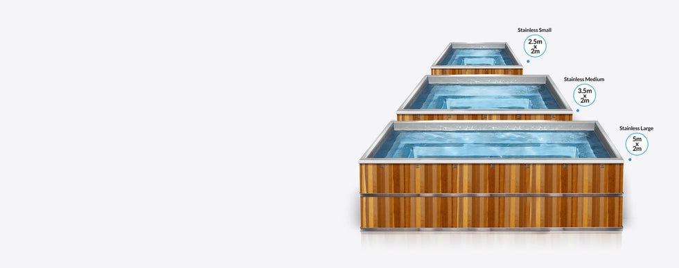 Stainless Steel Plunge Pools - iCoolsport