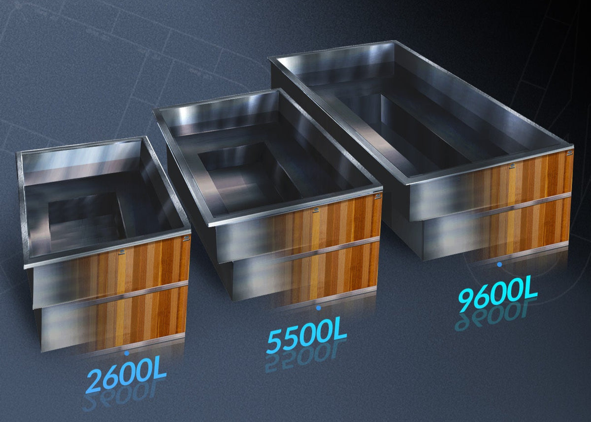 Stainless Steel Plunge Pools - iCoolsport