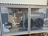 Stainless Steel, Wooden Clad Cold Plunge Almost Square Pool inc Turbo Typhoon Chiller