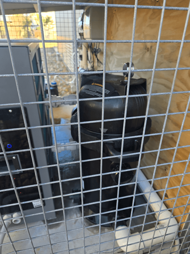 Stainless Steel, Wooden Clad Cold Plunge Almost Square Pool inc Turbo Typhoon Chiller